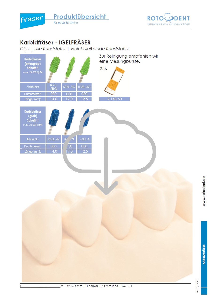 Download Produktübersicht Karbid-Fräser