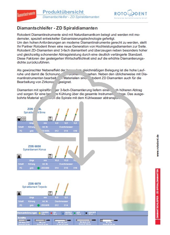 Download Produktübersicht ZD-Spiraldiamantschleifer