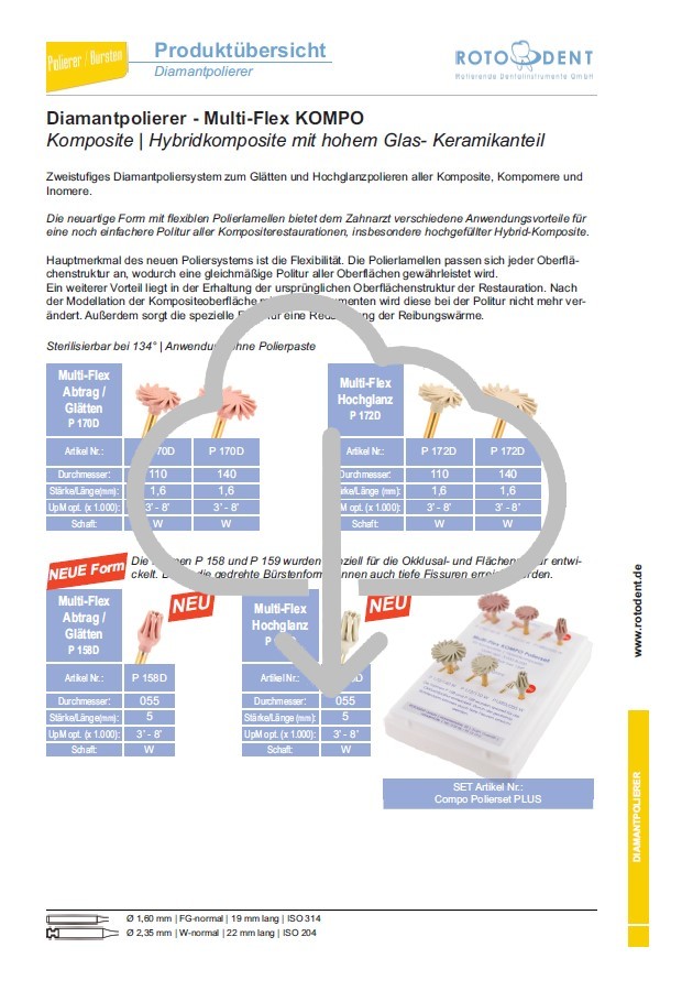 Download Produktübersicht Diamantpolierer