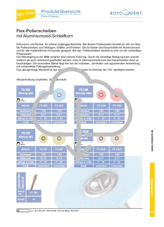Download Produktübersicht FLEX-Polierer