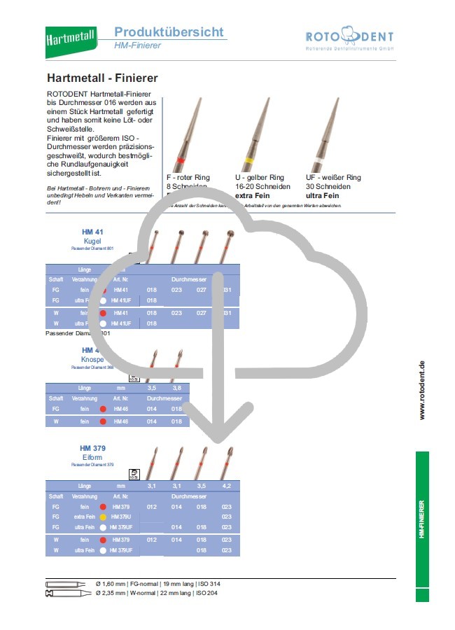 Download Produktübersicht HM-Finierer