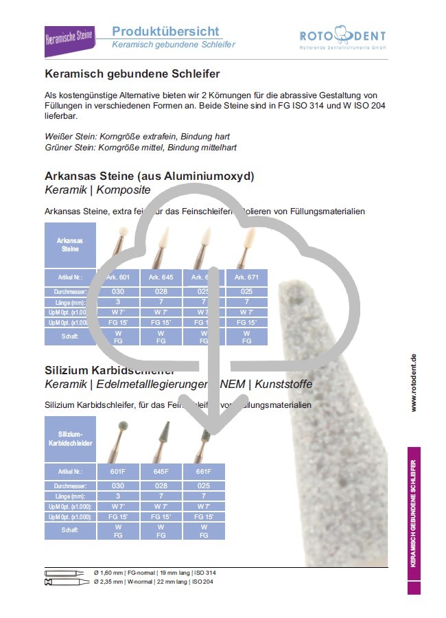 Download Produktübersicht Keramische Steine