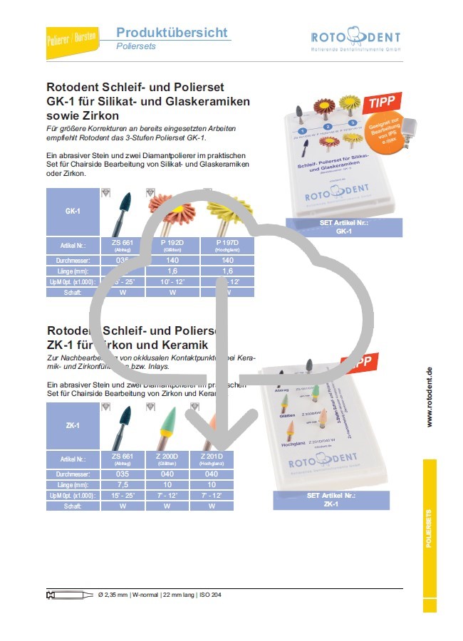 Download Produktübersicht Poliersets
