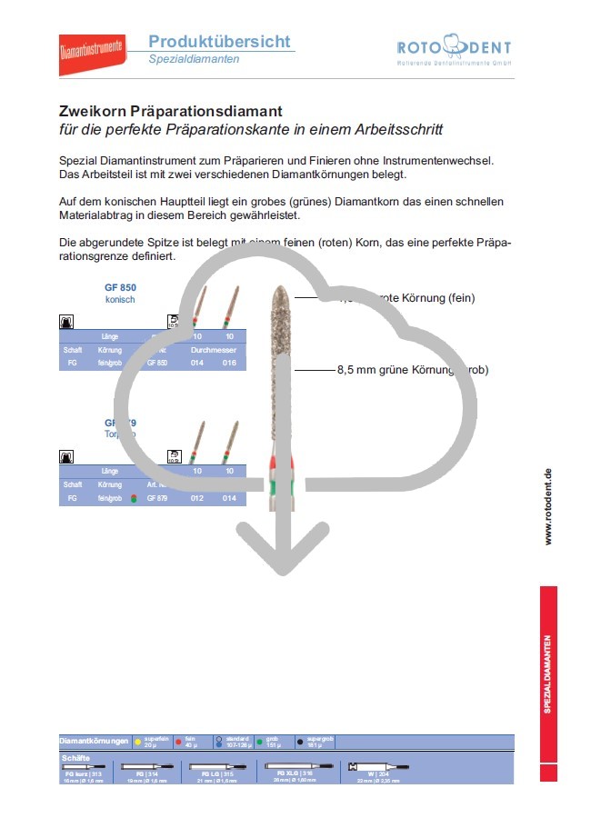 Download Produktübersicht Spezialdiamanten